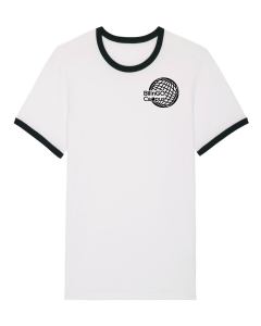 Contrast T-Shirt Unisex(Gr. XS-XXL) - Heather Grey / Navy und White/Black